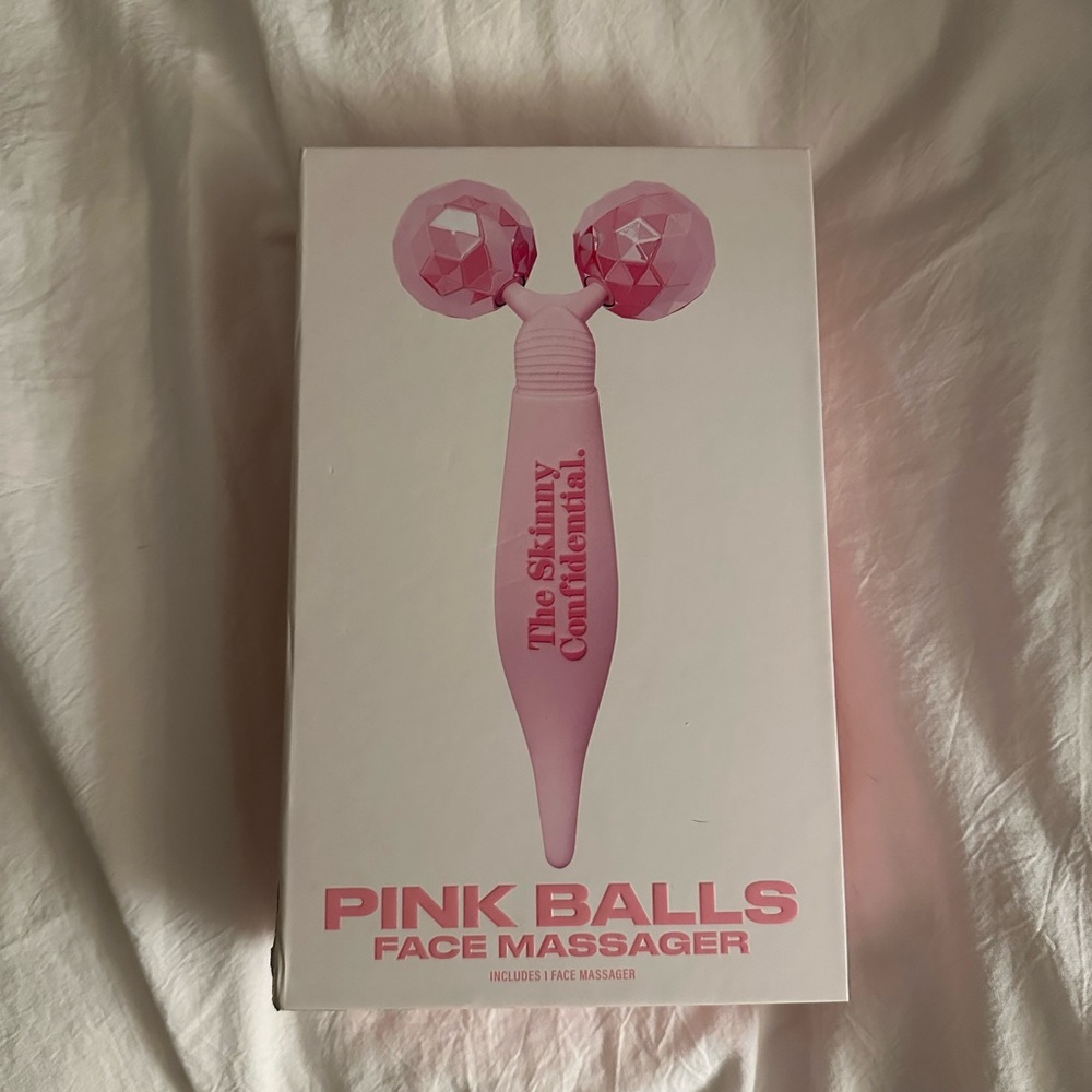 Pink Face Massager